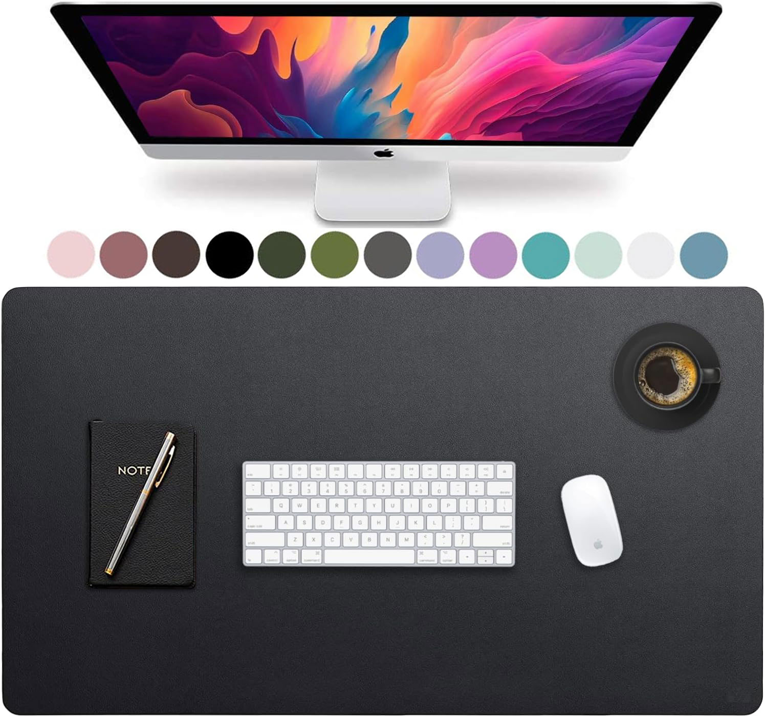 Desk Pad Leather Large - Alas Meja Kulit Ukuran Besar, Alas