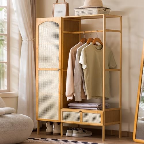 Drawer Organizer Bamboo - Rak Pakaian Minimalis dari Bambu dengan