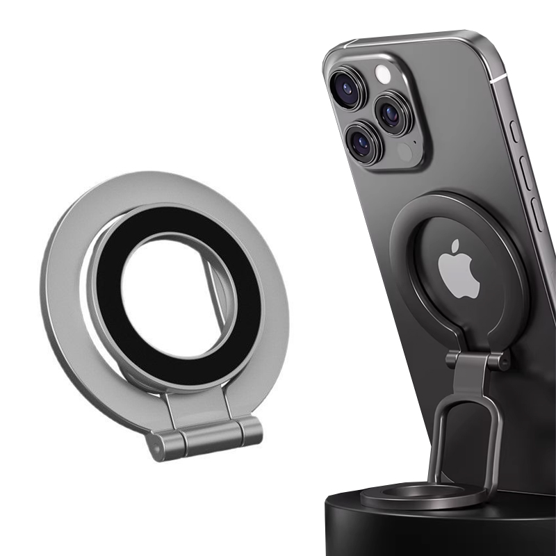 Dual Phone Holder - Penyangga Ponsel Lipat Bentuk Cincin Jari