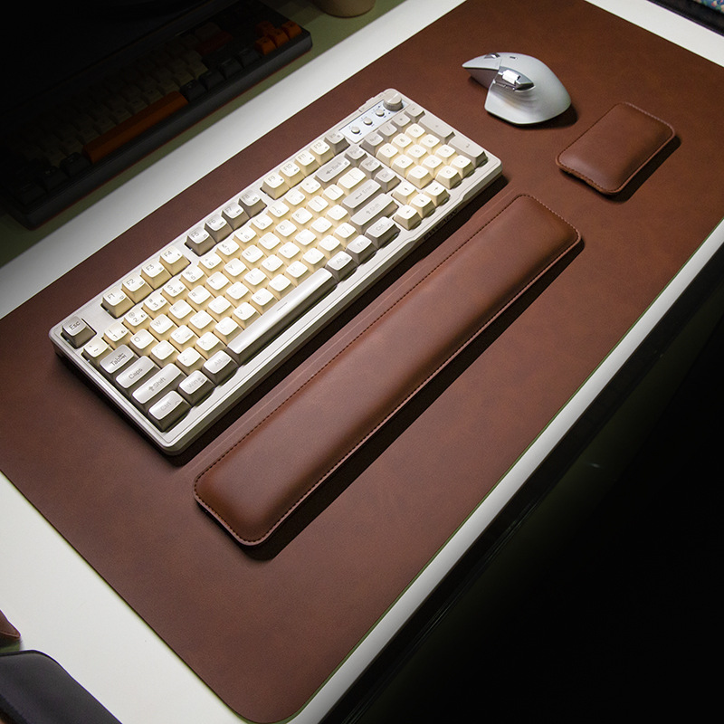 Desk Pad Leather Large - Alas Meja Anti Air PU Mouse