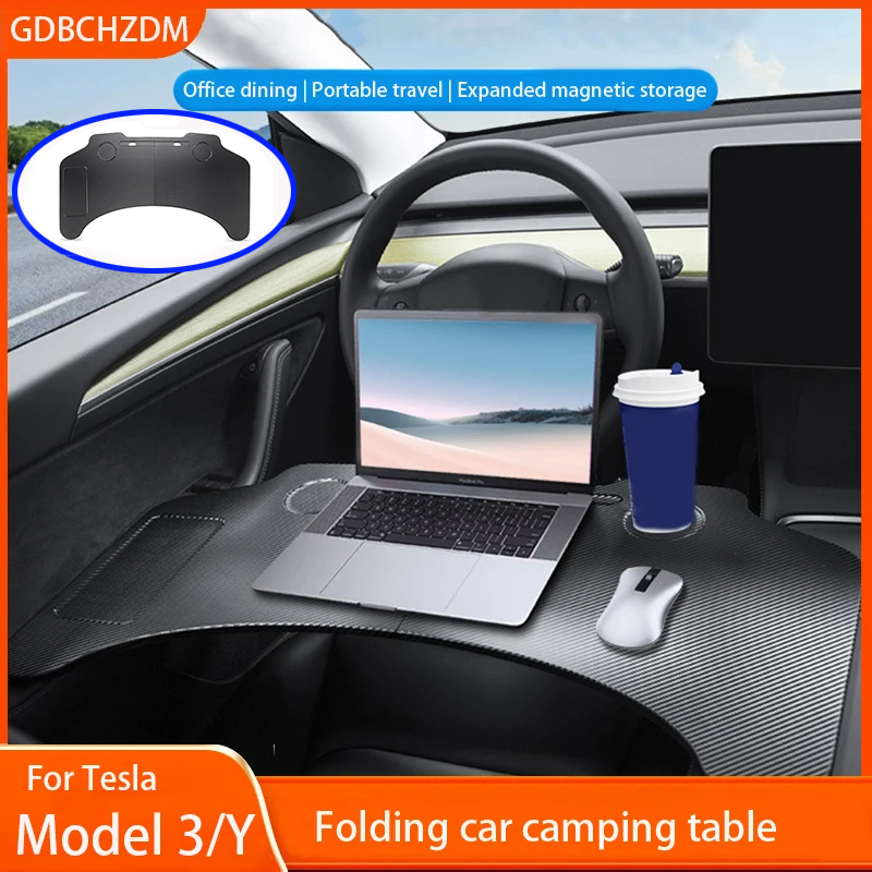 Desk Setup Laptop - Untuk Tesla Model Y Juniper 2025