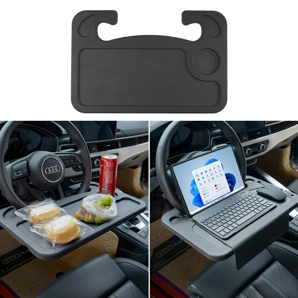 Desk Setup Laptop - Meja Makan mobil portabel, dudukan meja