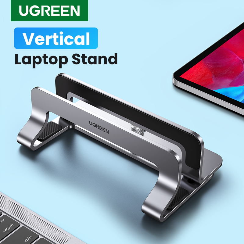 Vertical Laptop Stand - UGREEN penyangga Laptop vertikal, dudukan Laptop