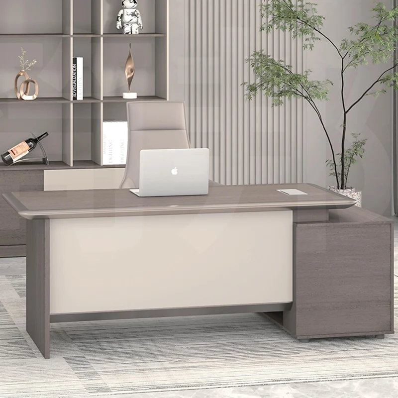 Desk Setup Reference - Meja Kantor Rumah Meja Resepsionis Perlengkapan