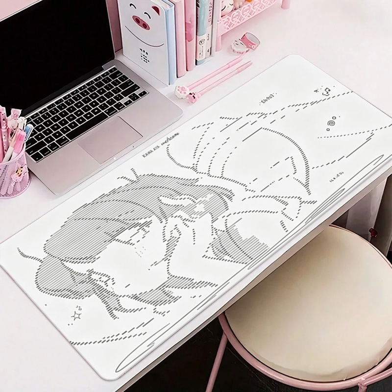 Desk Pad Leather Large - 1 Buah Alas Mouse Kulit Anime