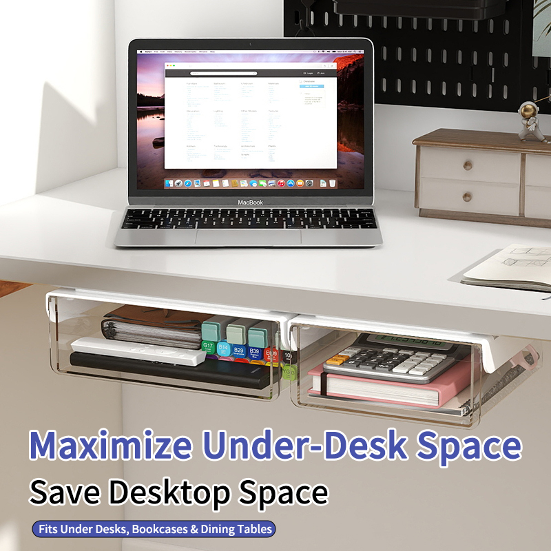 Sistem Laci Tersembunyi di Baw - Desk Setup Study ulasan dan harga