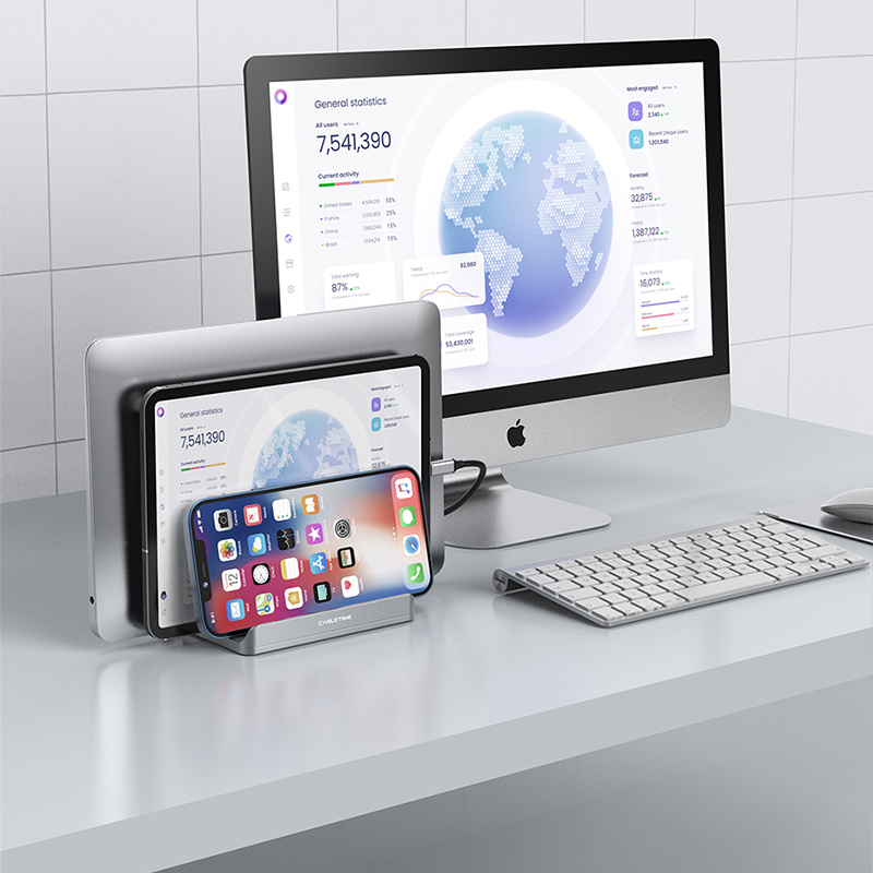 CABLETIME Stand Laptop Vertika - Vertical Laptop Stand ulasan dan harga