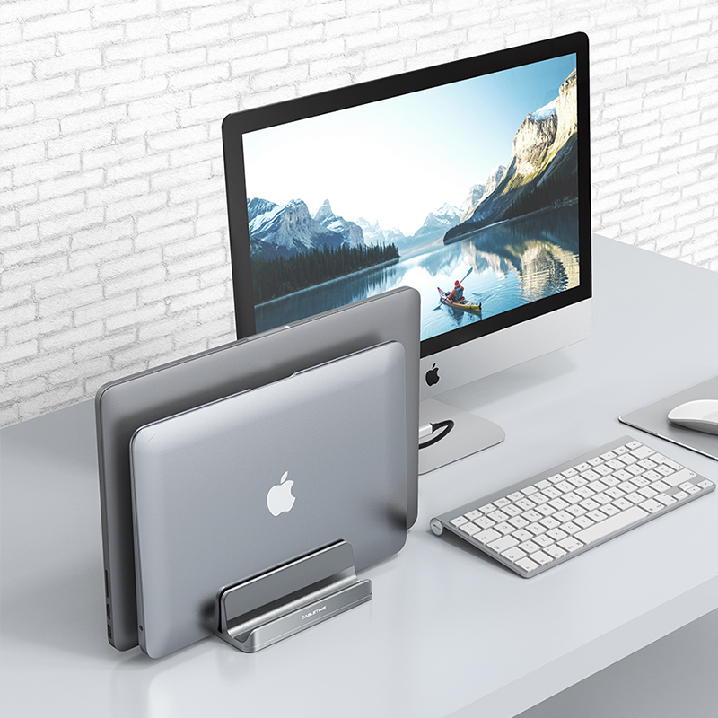 CABLETIME Stand Laptop Vertika - Vertical Laptop Stand ulasan dan harga