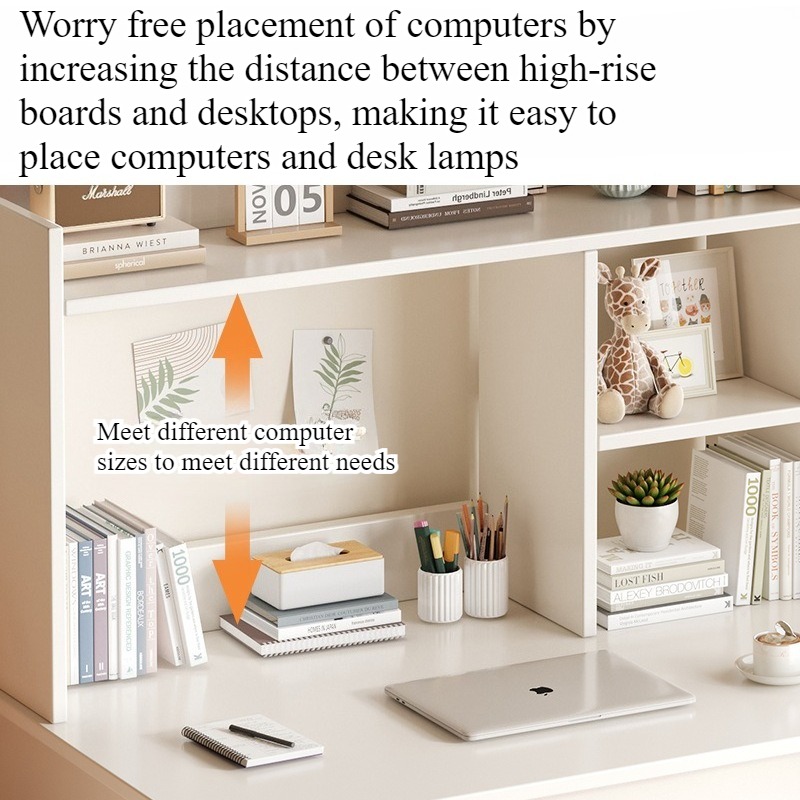 Meja Belajar Terintegrasi Rak  - Desk Setup Study ulasan dan harga