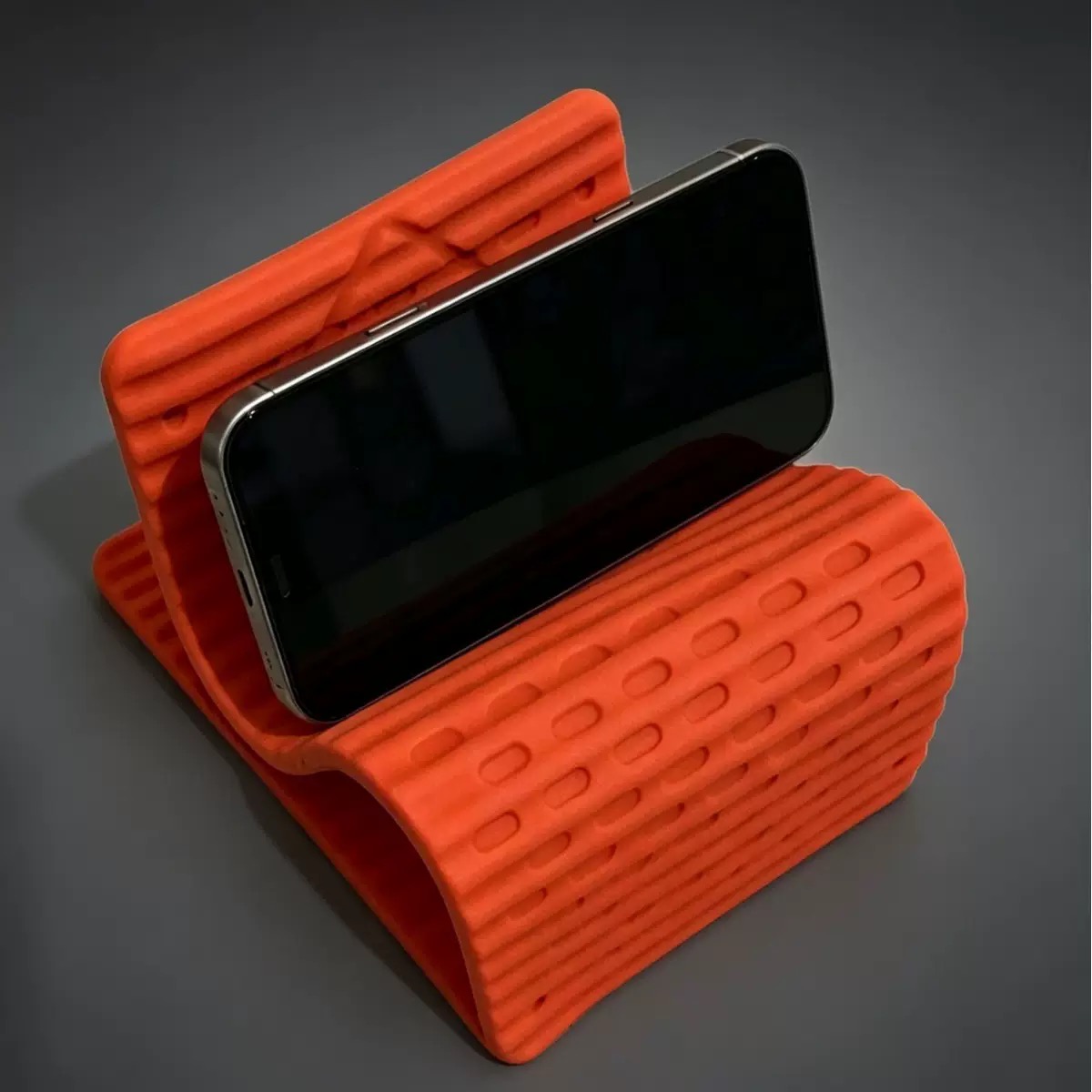 Penyangga Ponsel Silikon Lipat - Dual Phone Holder ulasan dan harga