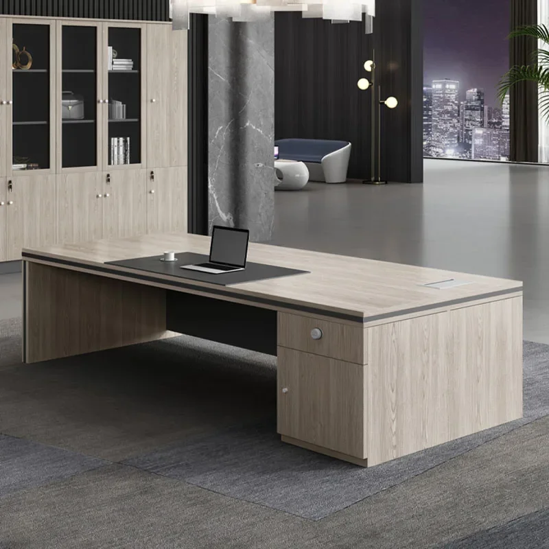 Meja Belajar Meja Eksekutif Ka - Desk Setup Study ulasan dan harga