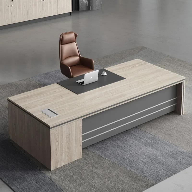 Meja Belajar Meja Eksekutif Ka - Desk Setup Study ulasan dan harga