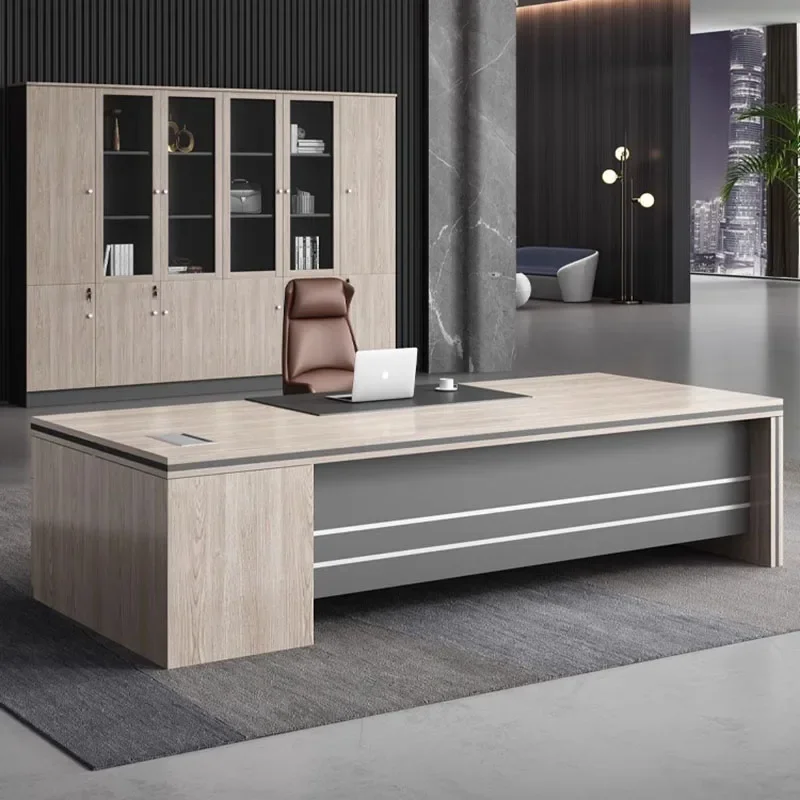 Meja Belajar Meja Eksekutif Ka - Desk Setup Study ulasan dan harga