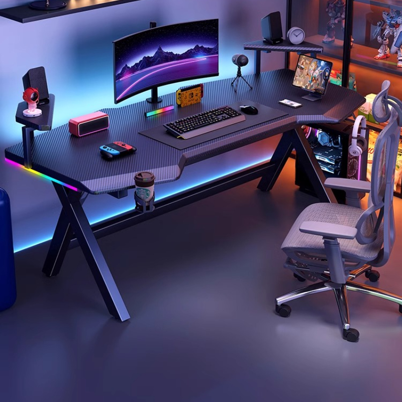 Meja Komputer Furnitur Kelas A - Desk Setup No Computer ulasan dan harga
