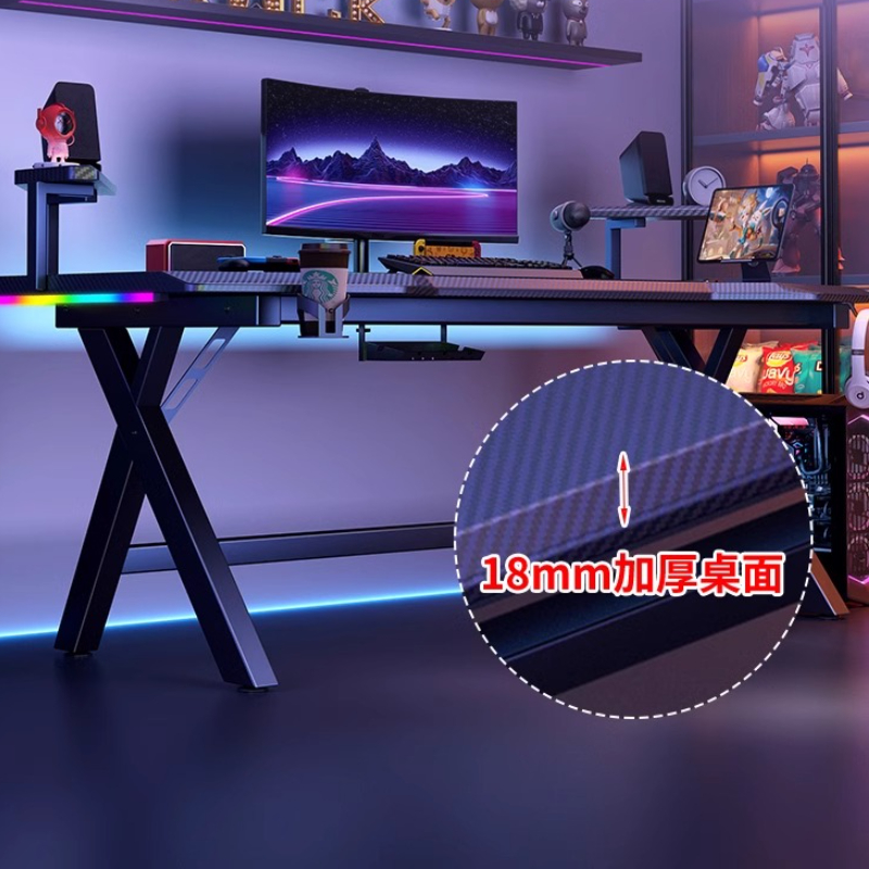 Meja Komputer Furnitur Kelas A - Desk Setup No Computer ulasan dan harga