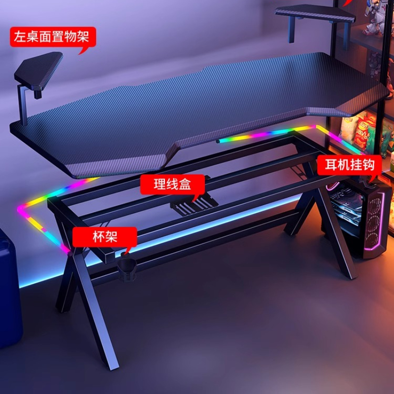 Meja Komputer Furnitur Kelas A - Desk Setup No Computer ulasan dan harga