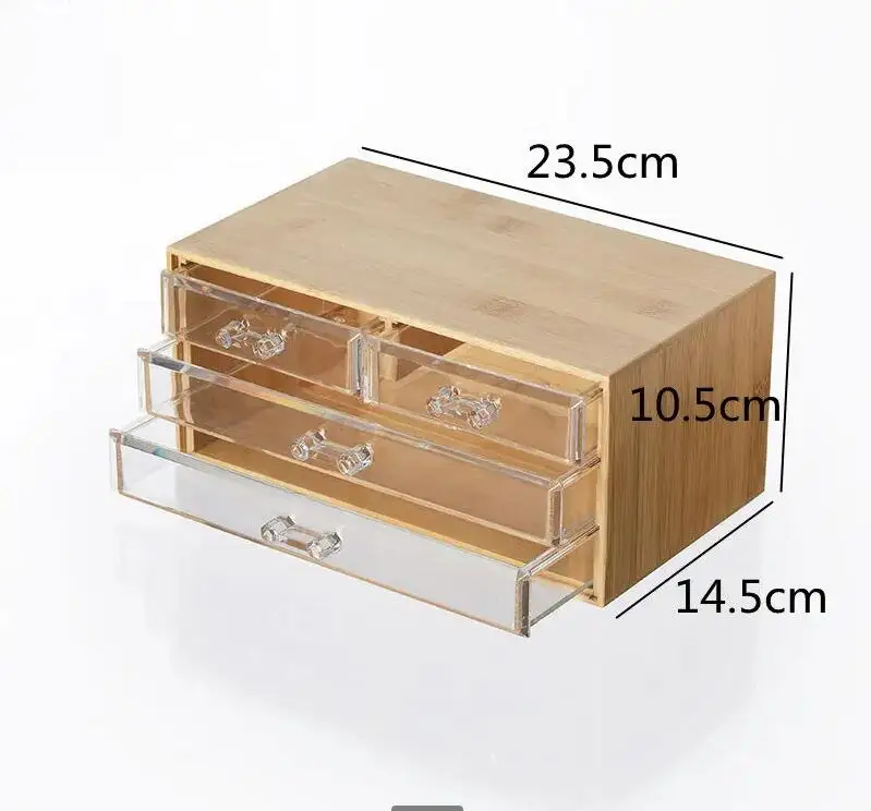 Kotak Penyimpanan Bambu 3 Lapi - Drawer Organizer Bamboo ulasan dan harga