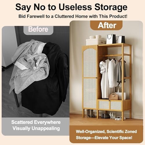 Rak Pakaian Minimalis dari Bam - Drawer Organizer Bamboo ulasan dan harga