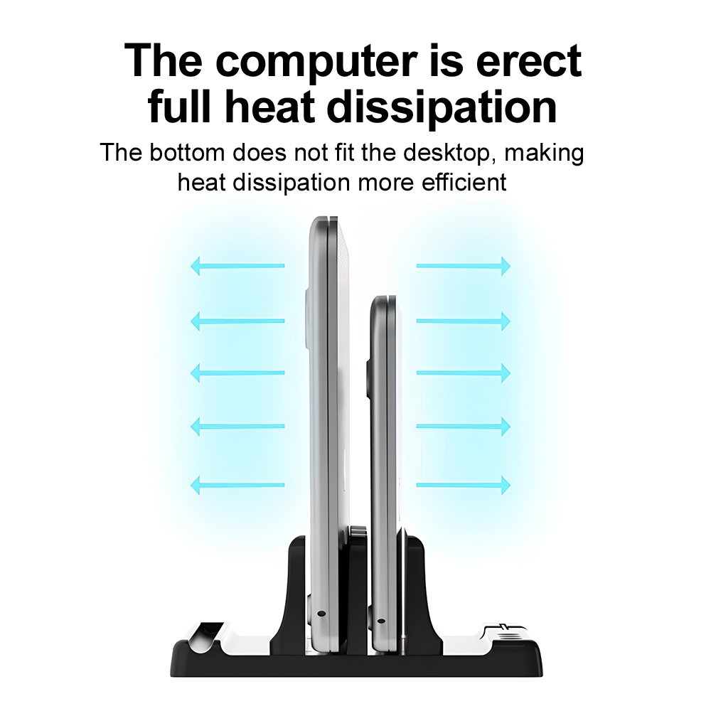 Stand Laptop 4in1 Vertikal, Le - Vertical Laptop Stand ulasan dan harga