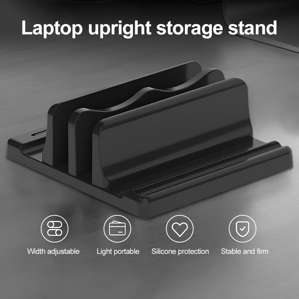 Stand Laptop 4in1 Vertikal, Le - Vertical Laptop Stand ulasan dan harga