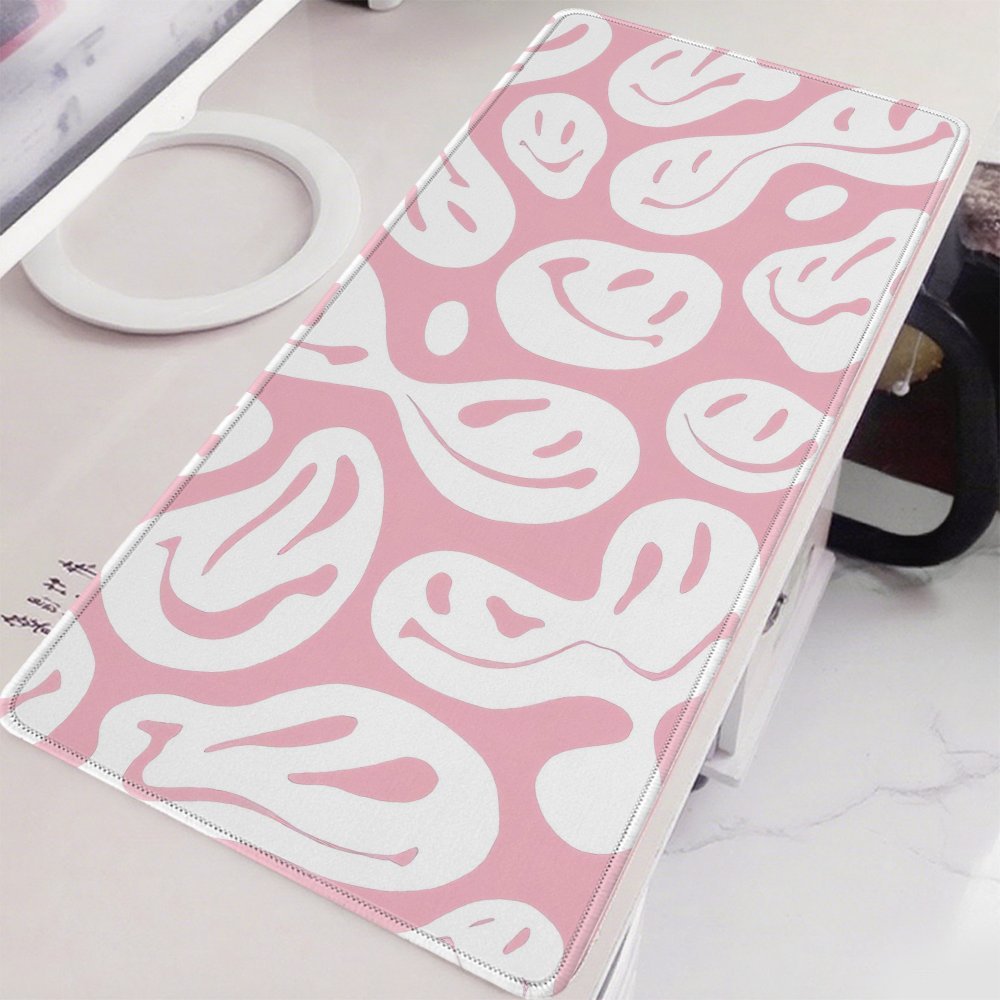 Alas Meja Pink Estetis Set Ala - Desk Setup Study ulasan dan harga