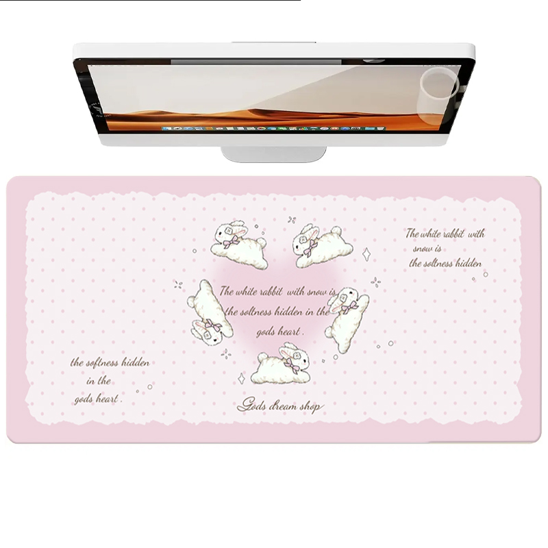 Alas Meja Kulit Motif Polkadot - Desk Pad Leather Large ulasan dan harga