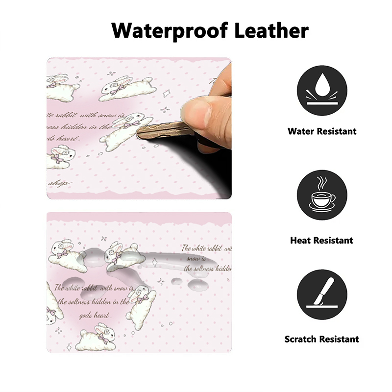 Alas Meja Kulit Motif Polkadot - Desk Pad Leather Large ulasan dan harga