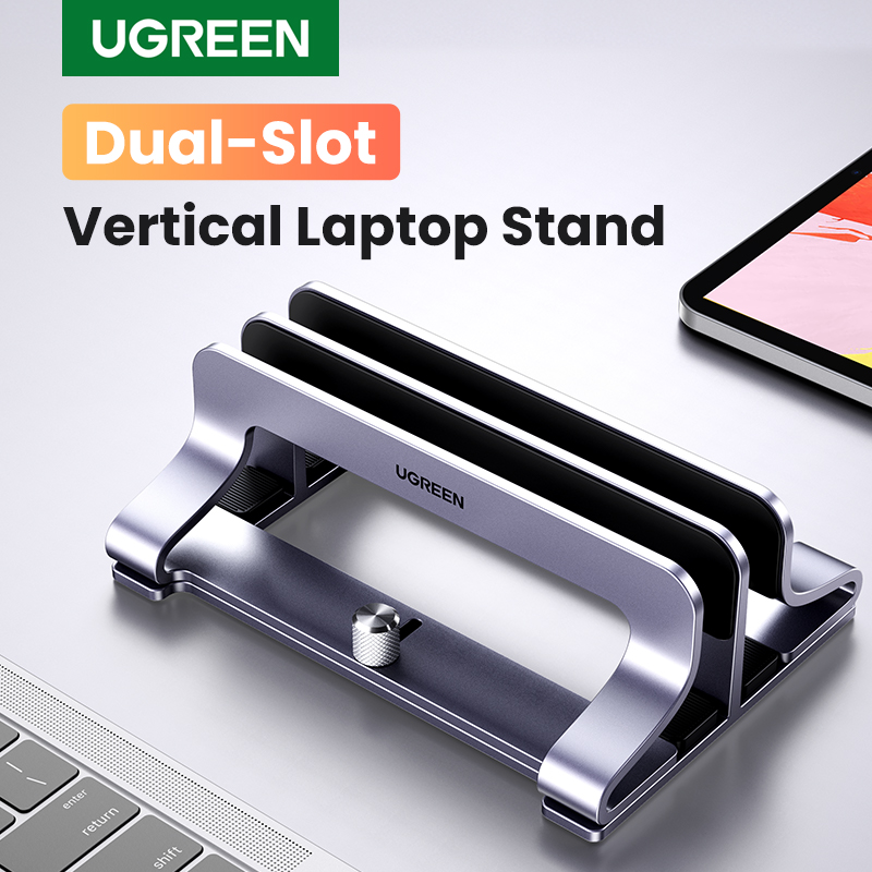 UGREEN Stand Holder Laptop Ver - Vertical Laptop Stand ulasan dan harga