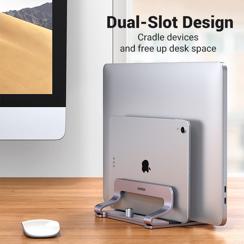 UGREEN Stand Holder Laptop Ver - Vertical Laptop Stand ulasan dan harga