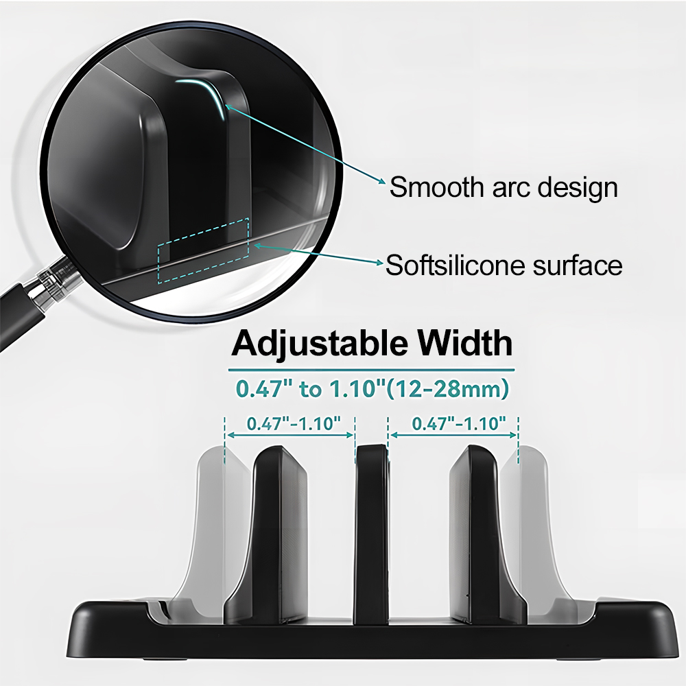 Stand Laptop ABS untuk Kantor, - Vertical Laptop Stand ulasan dan harga
