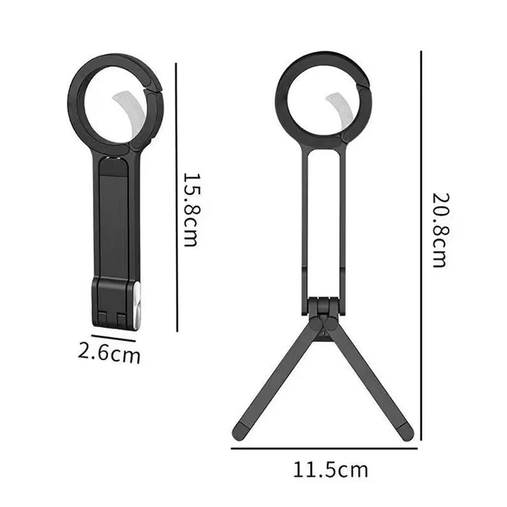 Tripod Ponsel Alloy dengan Car - Dual Phone Holder ulasan dan harga