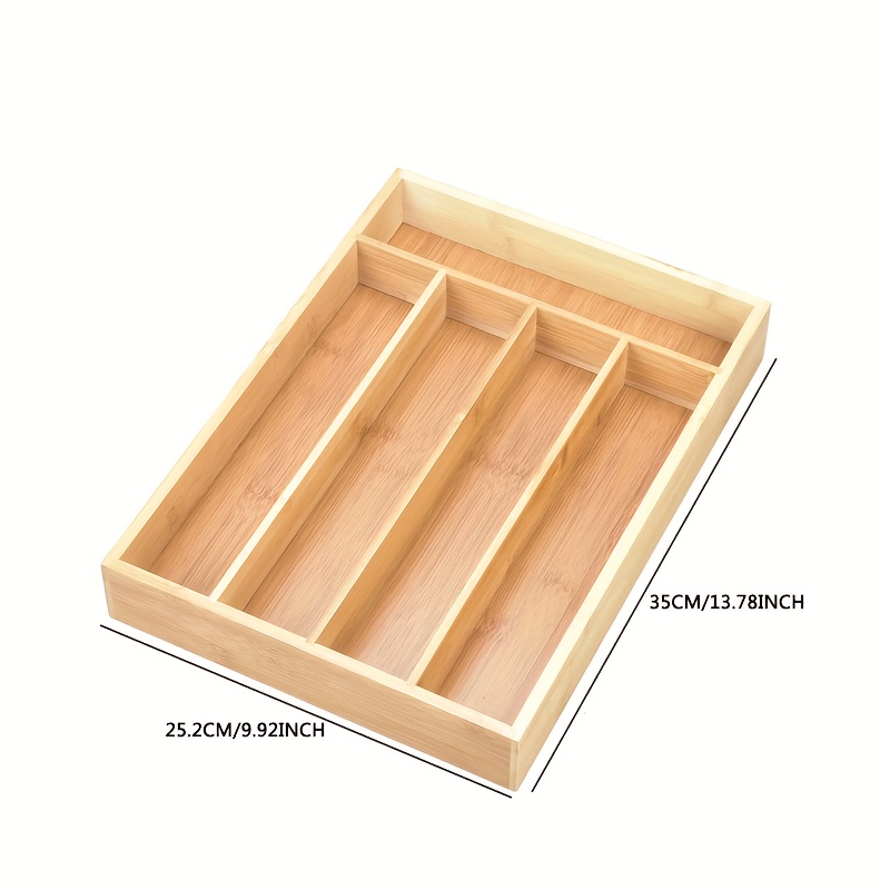 Organizer Laci Dapur dari Bamb - Drawer Organizer Bamboo ulasan dan harga