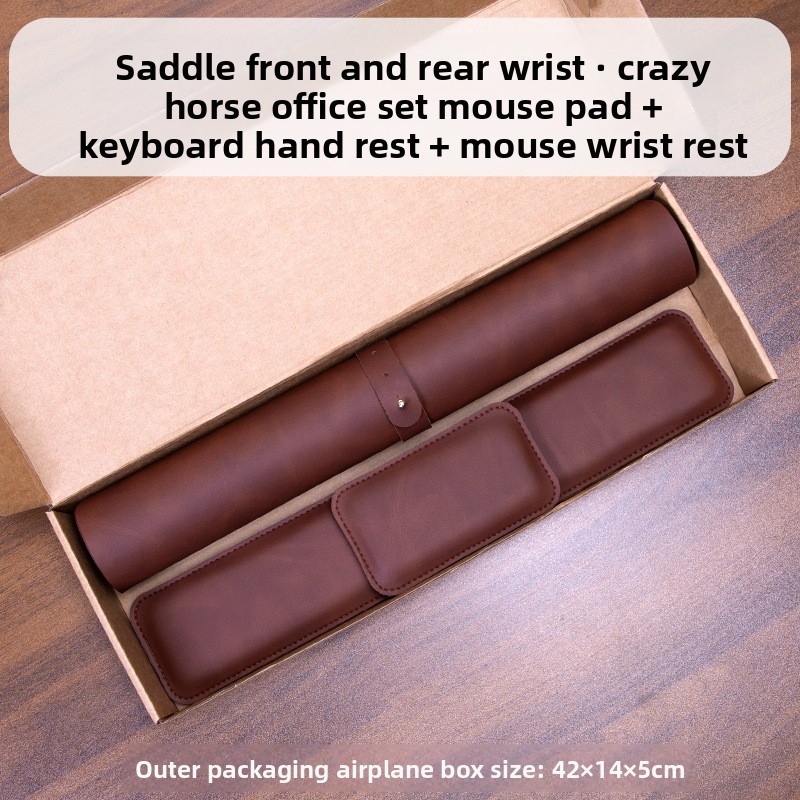 Alas Meja Anti Air PU Mouse Pa - Desk Pad Leather Large ulasan dan harga