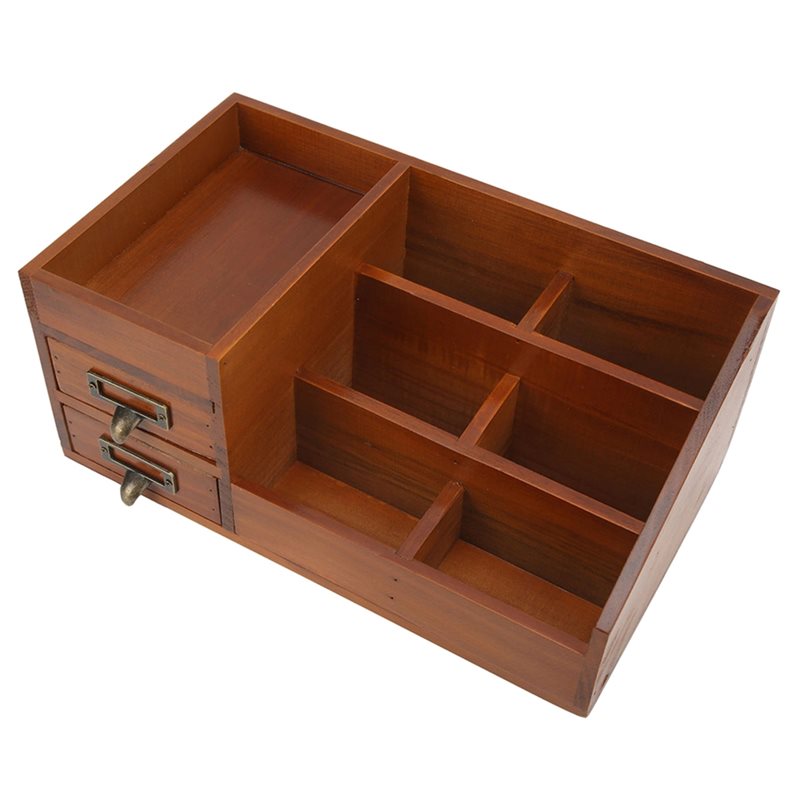 Lemari Penyimpanan Kayu CHCH D - Drawer Organizer Bamboo ulasan dan harga