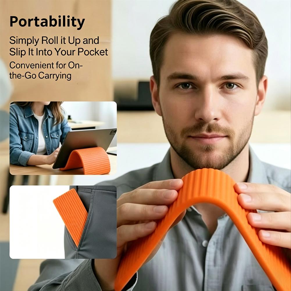 Penyangga Ponsel Silikon Porta - Dual Phone Holder ulasan dan harga