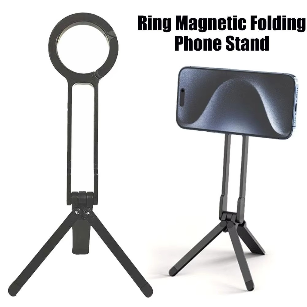 Tripod Ponsel Alloy dengan Car - Dual Phone Holder ulasan dan harga
