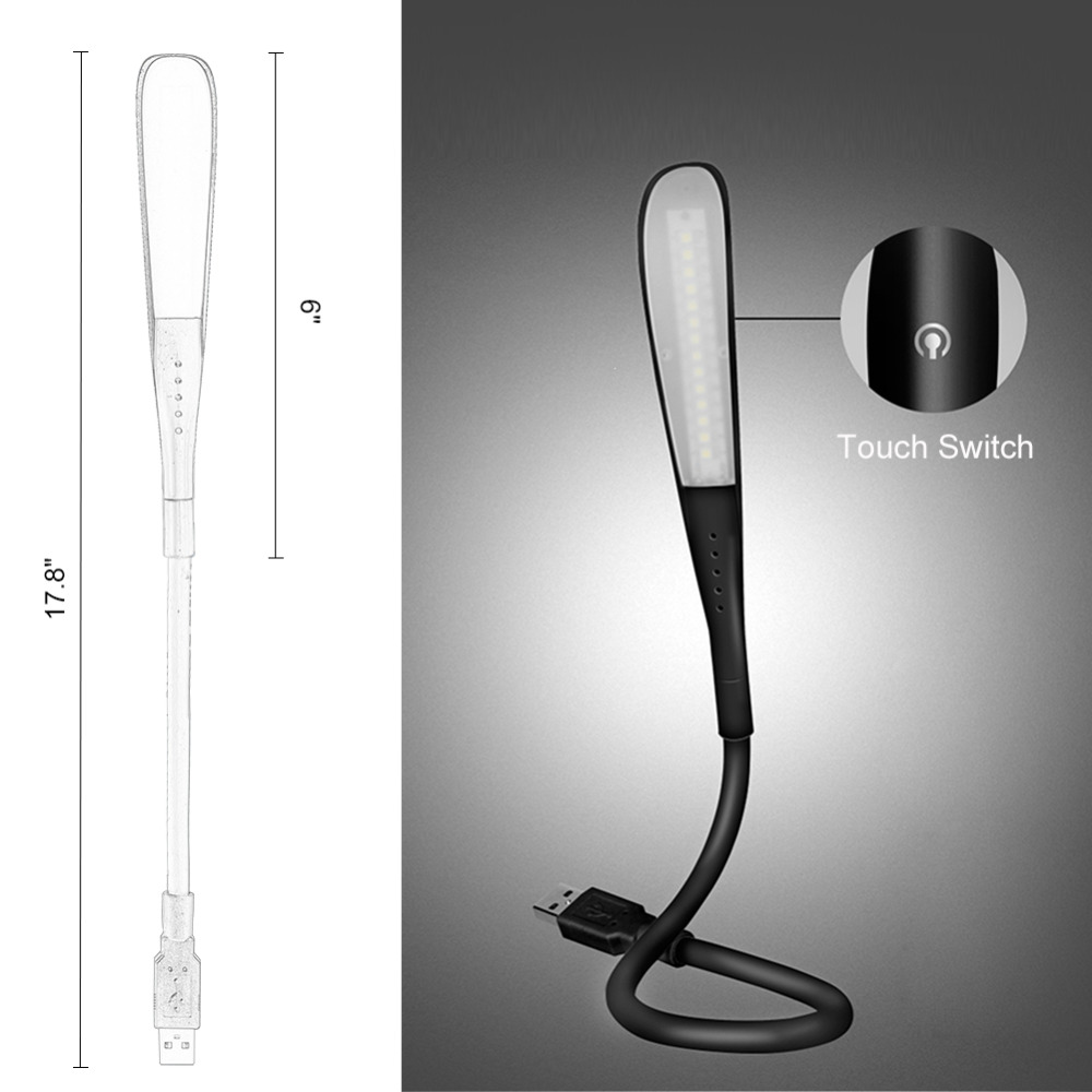 Lampu LED Mini Portabel laptop - Desk Setup Laptop ulasan dan harga