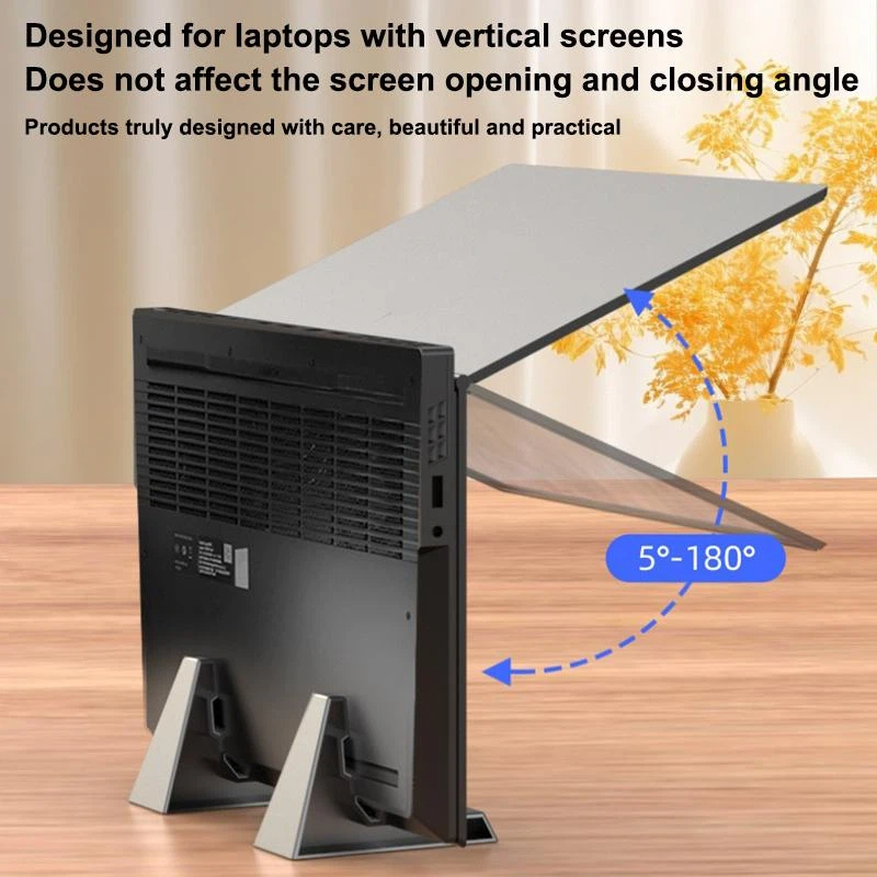 【C】Penyangga Laptop Vertikal u - Vertical Laptop Stand ulasan dan harga