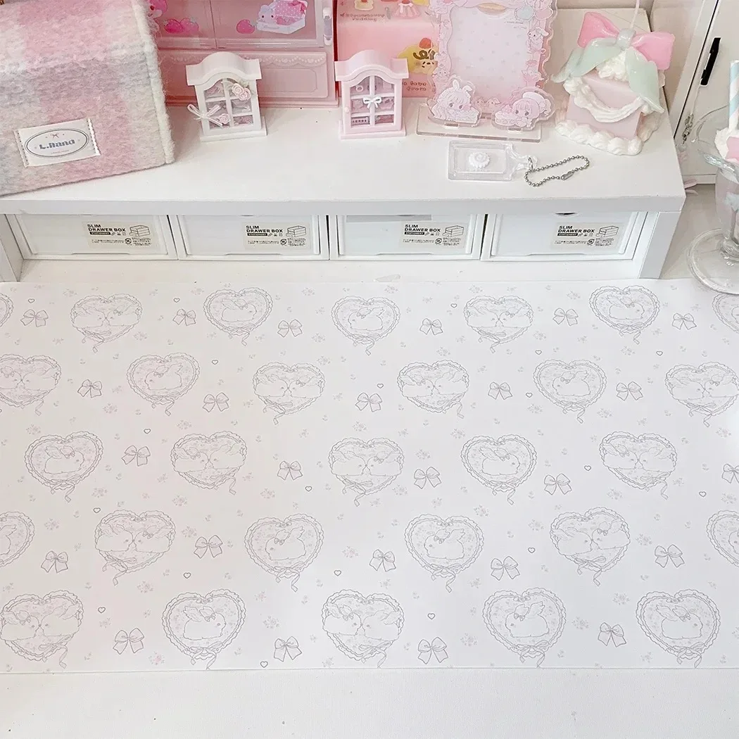 Alas Meja Kulit Motif Kelinci  - Desk Pad Leather Large ulasan dan harga