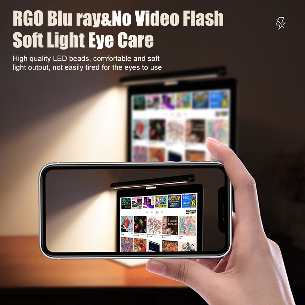 Monitor Light Bar Layar LED Pe - Desk Setup No Monitor ulasan dan harga