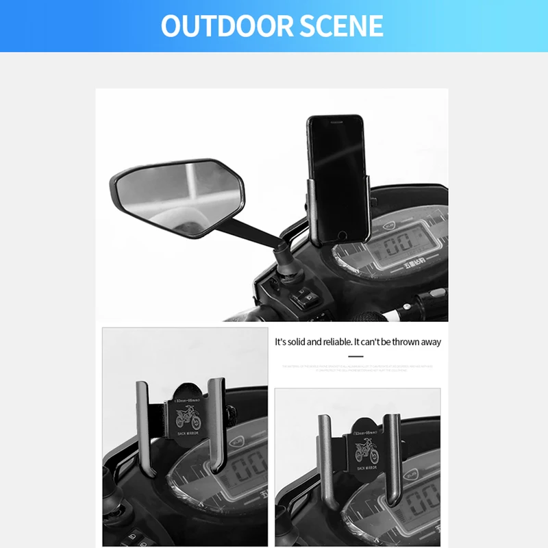Braket pemegang ponsel sepeda  - Dual Phone Holder ulasan dan harga
