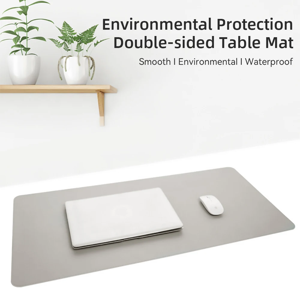 1 buah alas pelindung meja kan - Desk Pad Leather Large ulasan dan harga