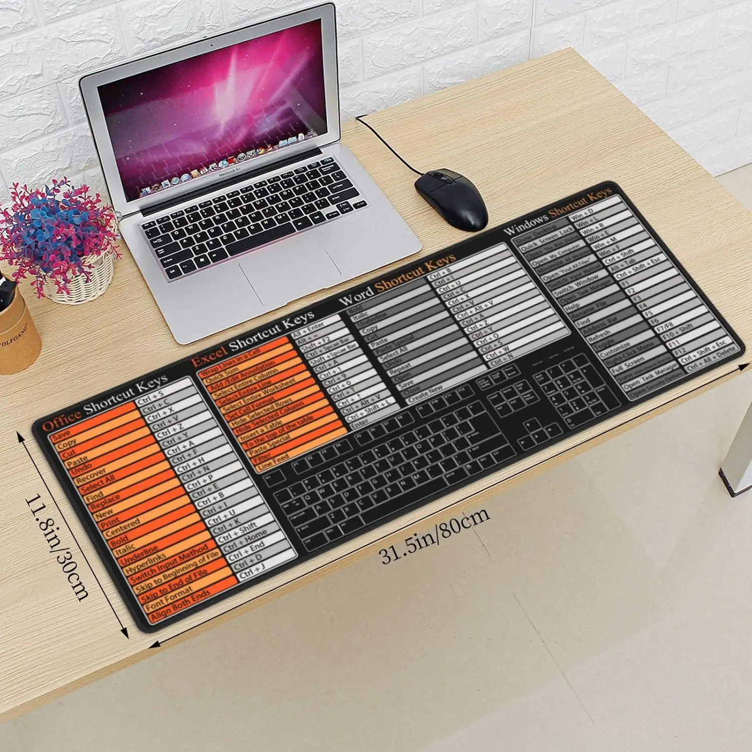 Alas Mouse Besar Anti-Selip de - Desk Setup Reference ulasan dan harga