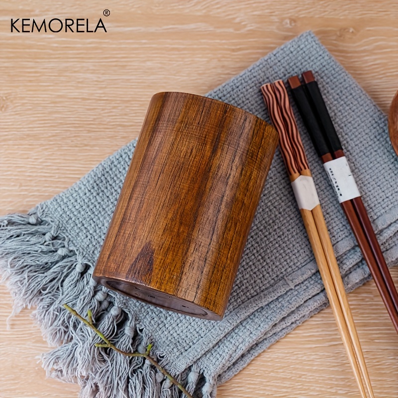 1 Buah Tempat Sumpit Kayu - Or - Drawer Organizer Bamboo ulasan dan harga