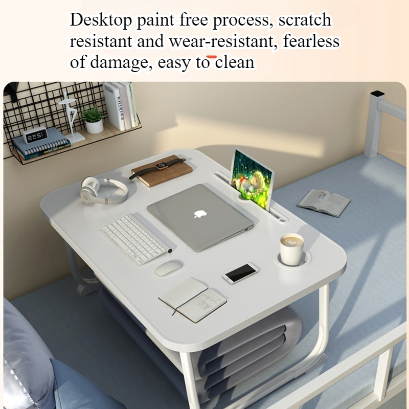 Meja lipat kecil untuk tempat  - Desk Setup Laptop ulasan dan harga