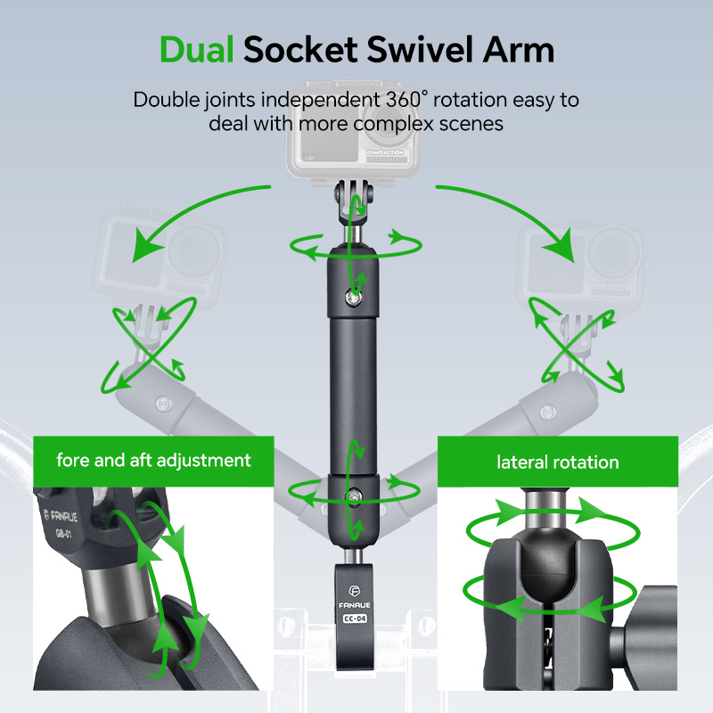 FANAUE dudukan telepon sepeda  - Dual Phone Holder ulasan dan harga