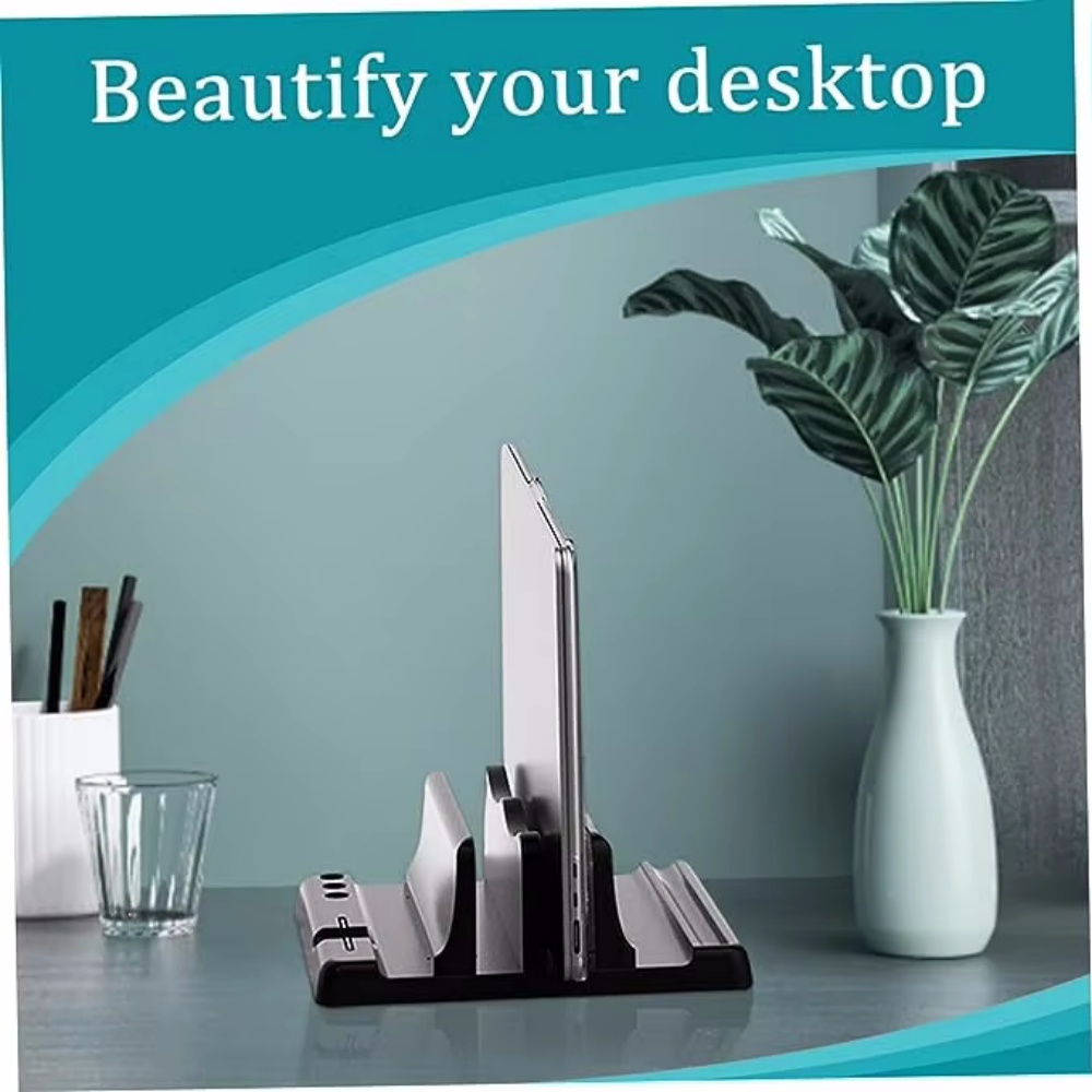 Penyangga Laptop Vertikal yang - Vertical Laptop Stand ulasan dan harga