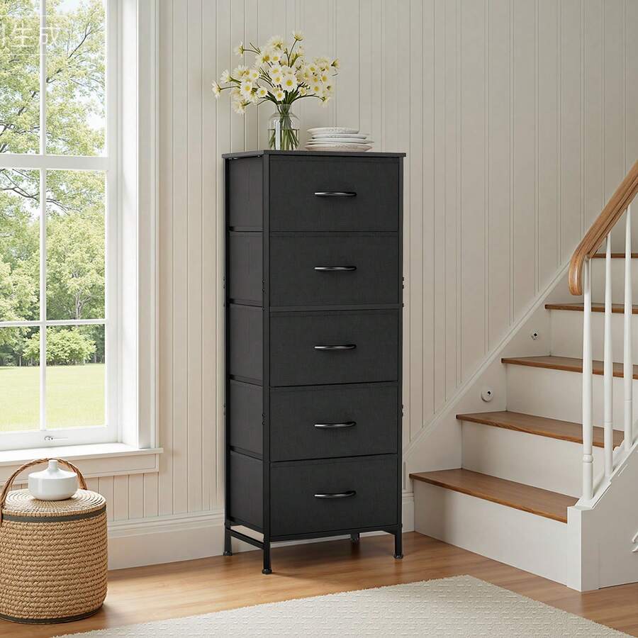 Lemari 5 Laci Dengan Wadah Kai - Drawer Organizer Bamboo ulasan dan harga