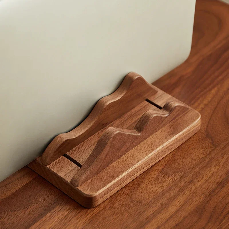 Dudukan Laptop Kayu Kustom Ver - Vertical Laptop Stand ulasan dan harga