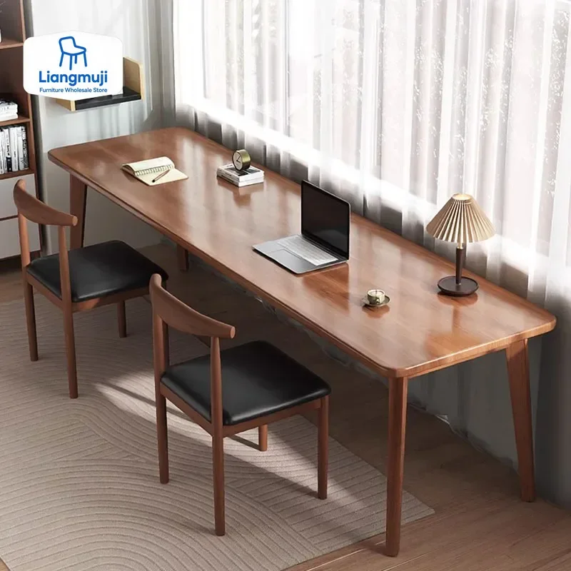 Meja Kerja Panjang dengan Peny - Desk Setup No Monitor ulasan dan harga
